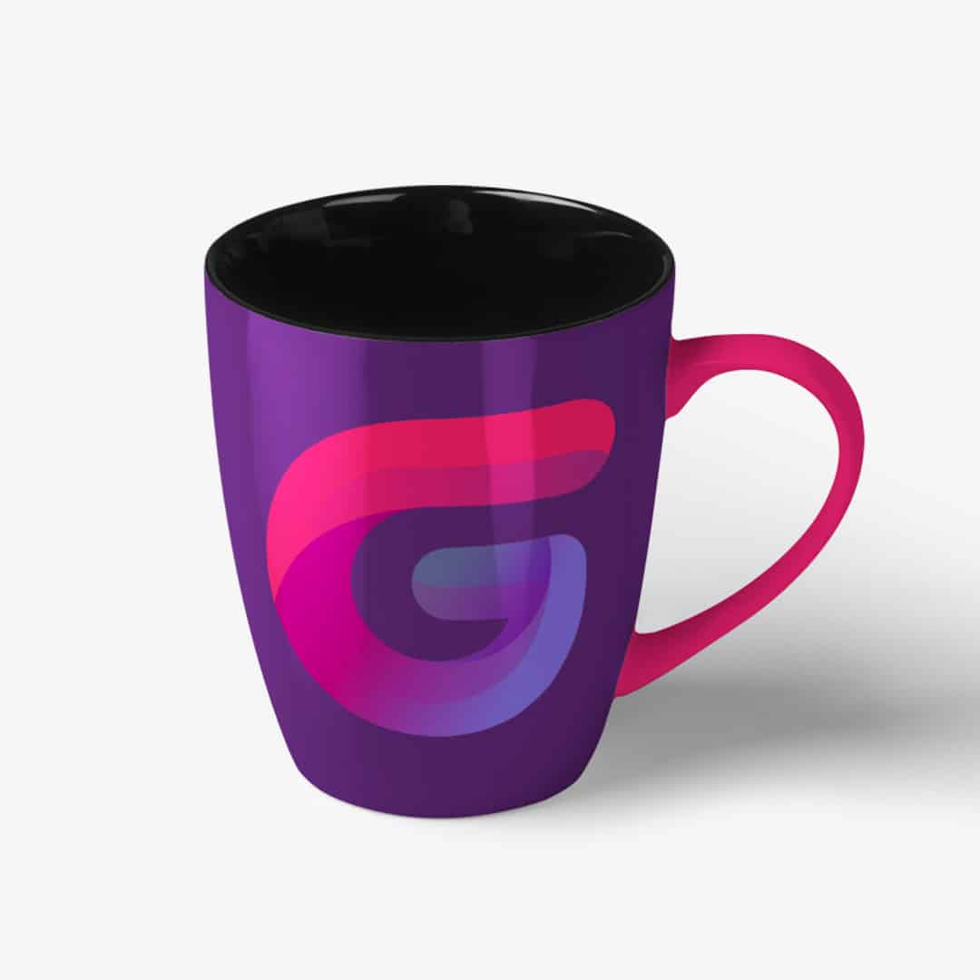 Dark Mug with Logo