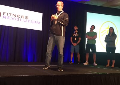 Dean Carlson accepts the High Performing Business Owner of the Year at EFPS 2016.