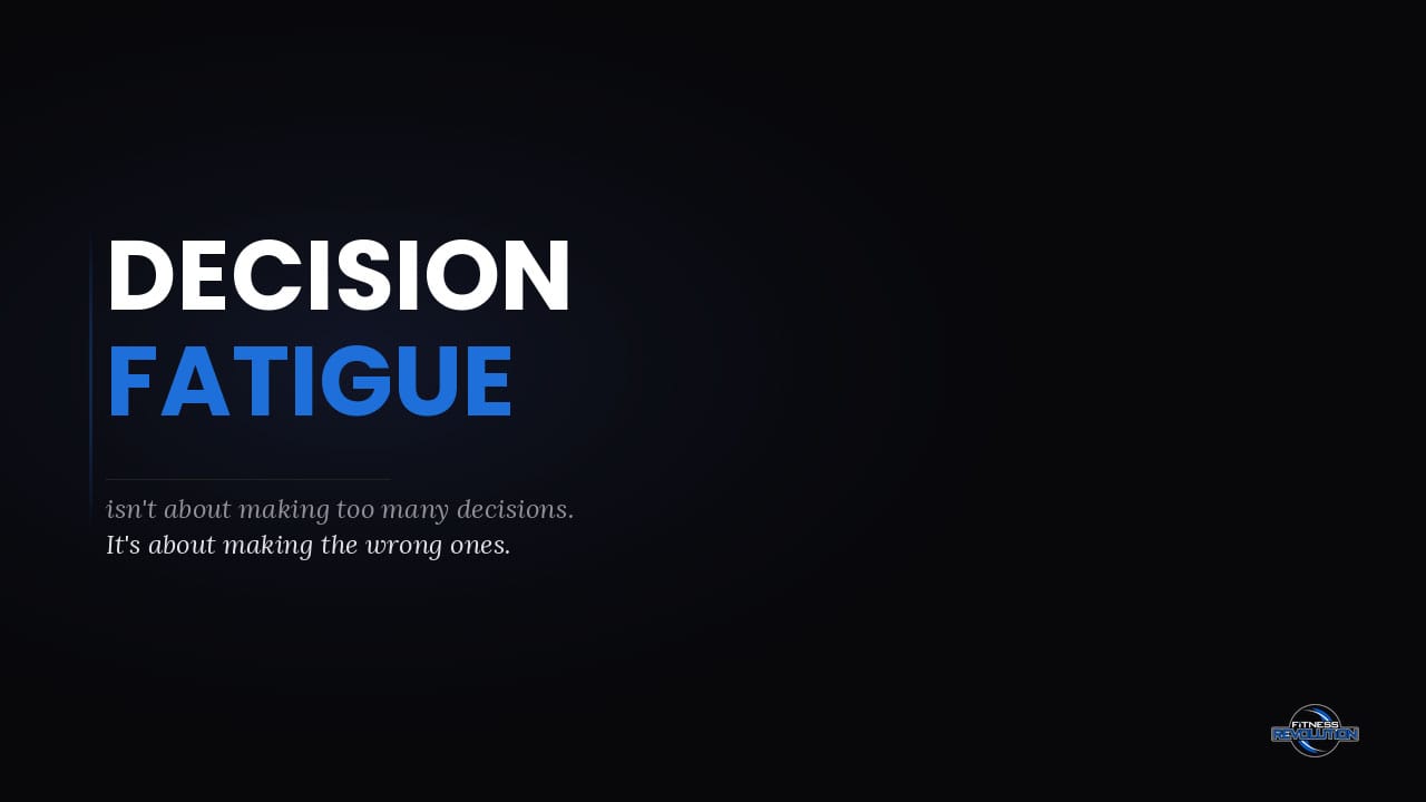 decision-fatigue Decision Fatigue in Fitness Business Ownership